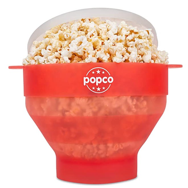 The Original Popco Silicone Microwave Popcorn Popper