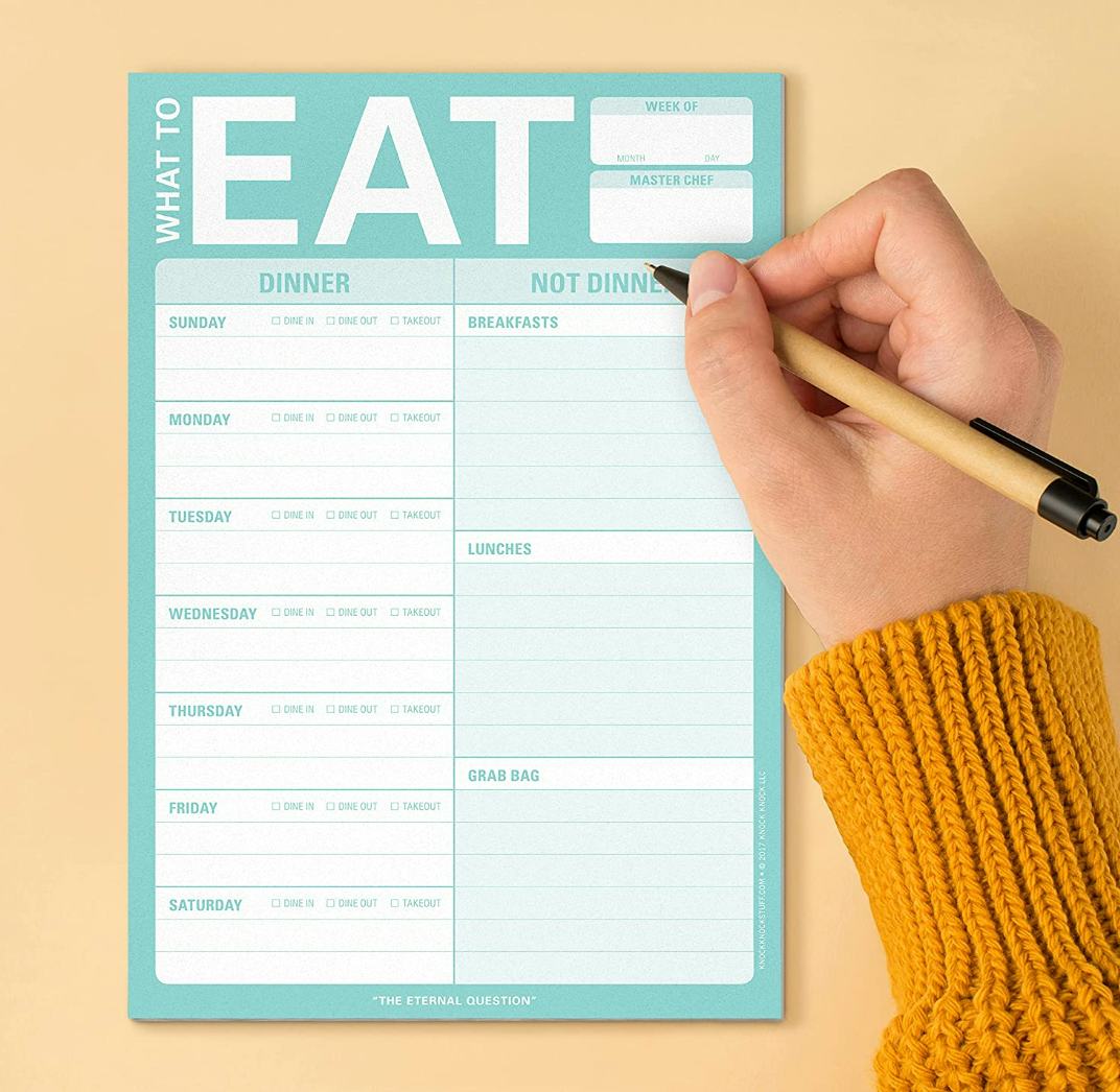 Knock Knock What to Eat Pad