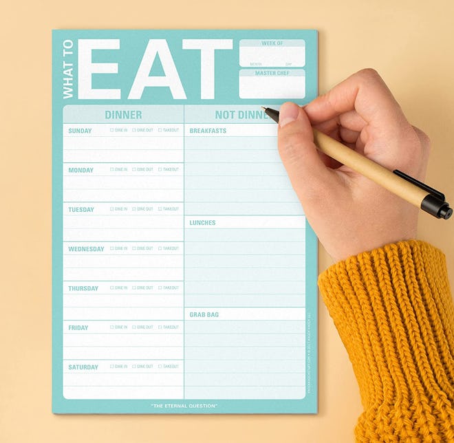 Knock Knock What to Eat Pad