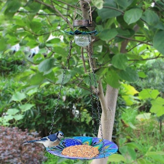 MAGGIFT Solar Power Bird Bath