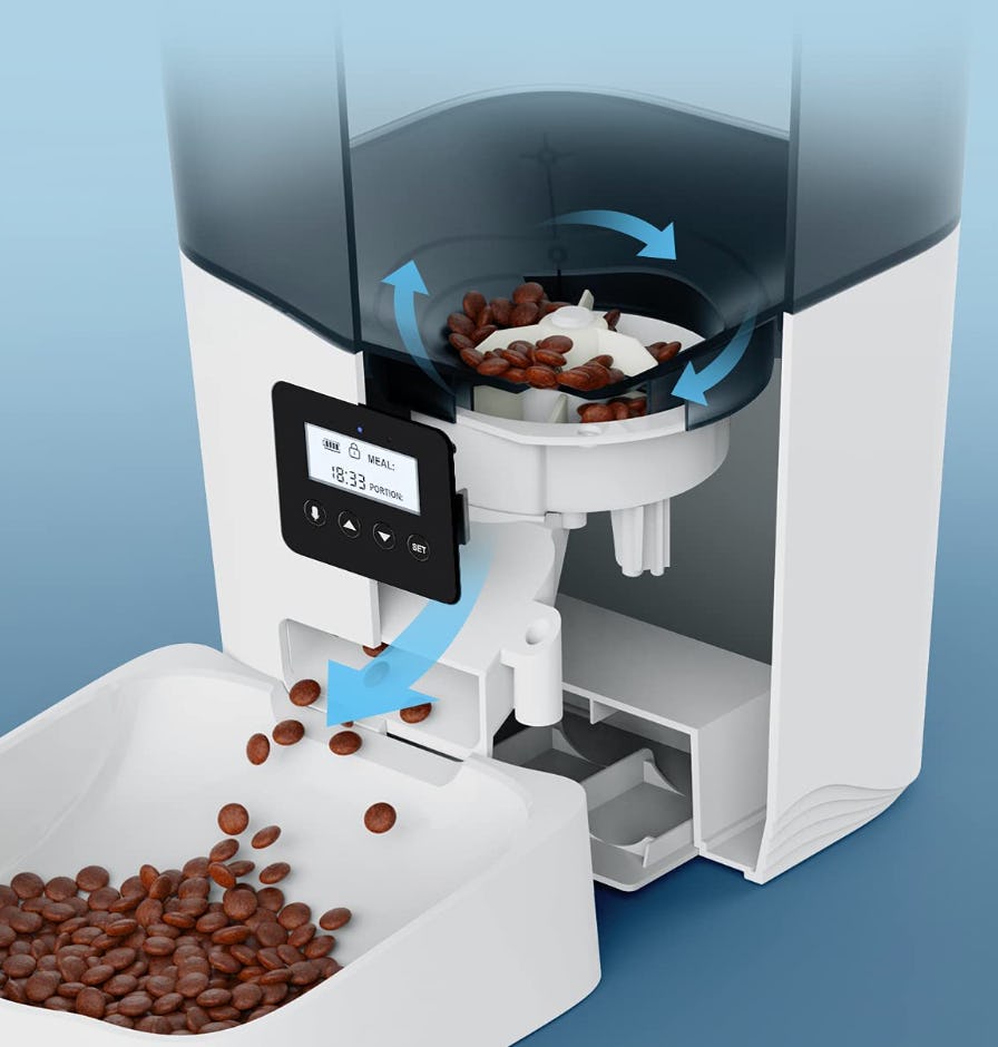 Ymiko Automatic Pet Food Feeder