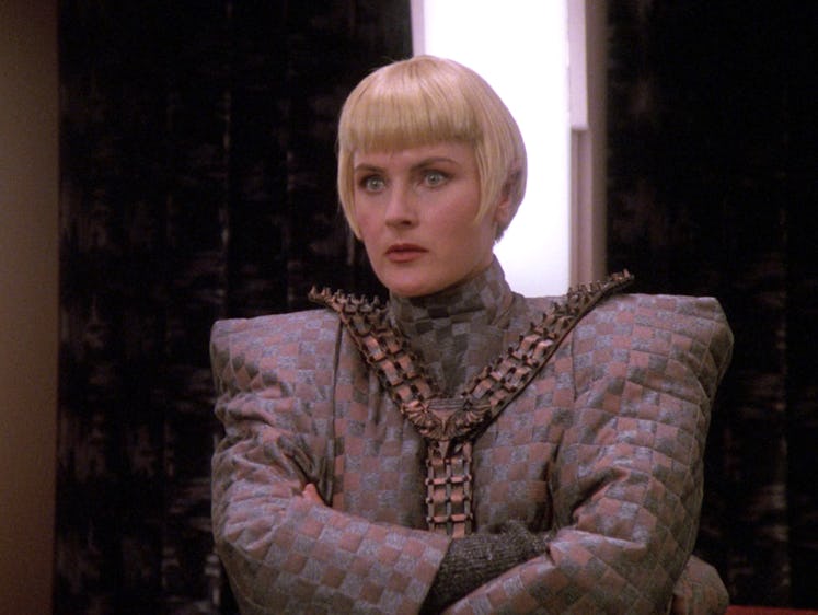 Denise Crosby as Sela in 'Star Trek: The Next Generation.'