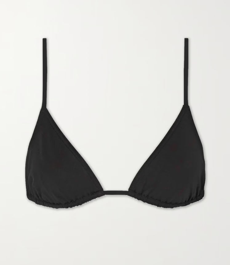 Les Essentiels Mouna triangle bikini top