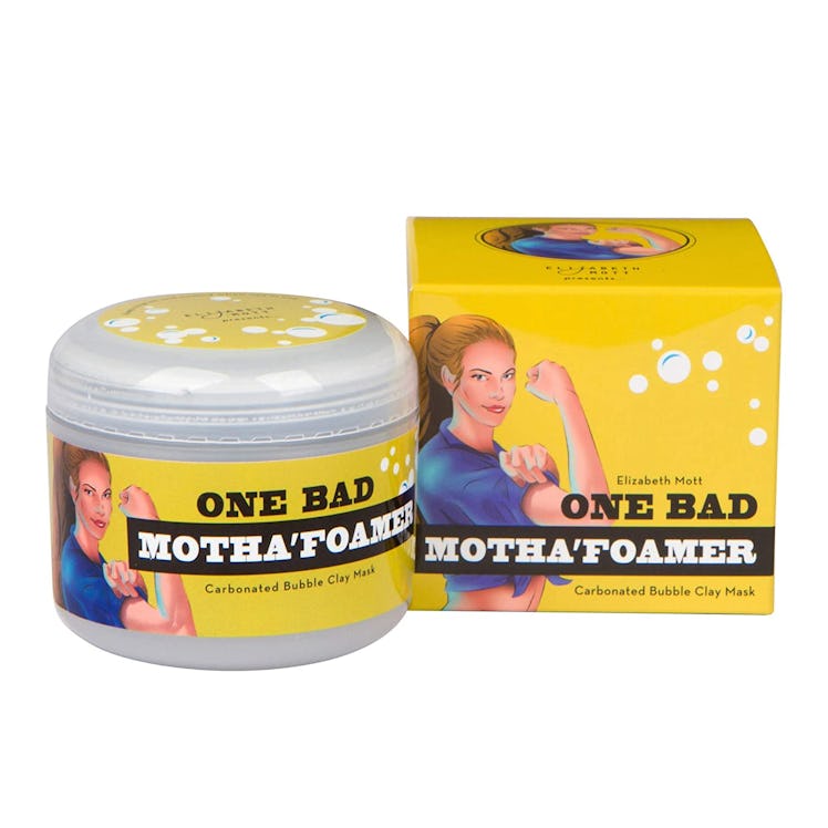 Elizabeth Mott  One Bad Motha'foamer bubble mask 