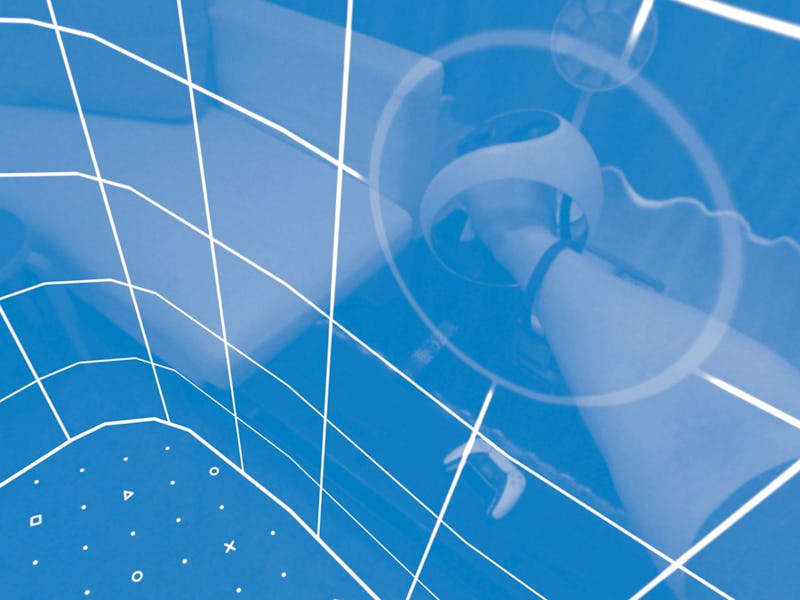 Sony PS VR2 software room mapping