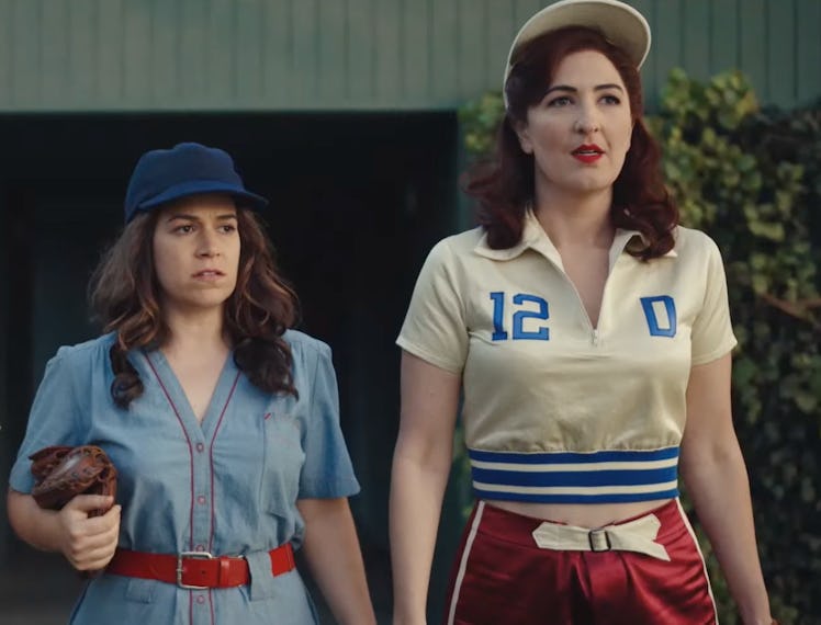 A still from 'A League of Their Own' which will stream on Amazon Prime