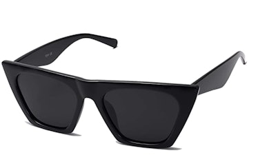 SOJOS Oversized Square Cateye Polarized Sunglasses