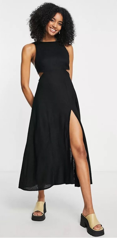 A cut-out, midi-lenght, sundress from ASOS.