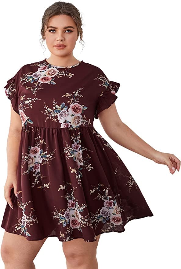 Milumia Ruffle-Sleeve Dress