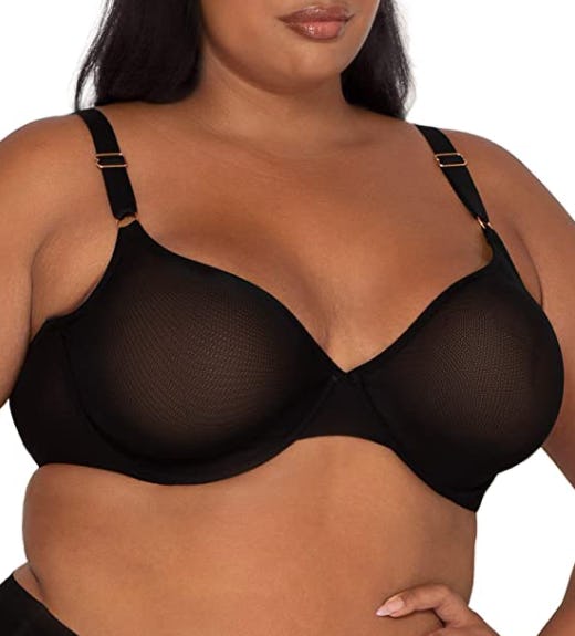 Smart &amp; Sexy Sheer Mesh Demi Underwire Bra