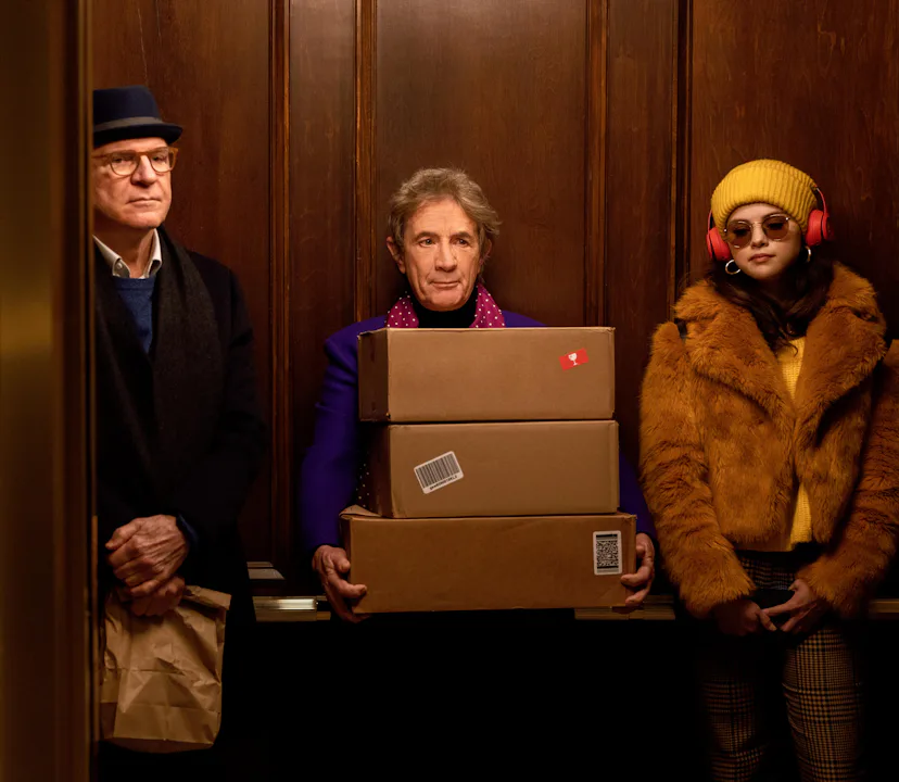 'Only Murders in the Building' stars Steve Martin, Martin Short, and Selena Gomez.