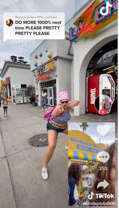 On TikTok, the #RecordMe challenge has users flexing their most chaotic selves in public.