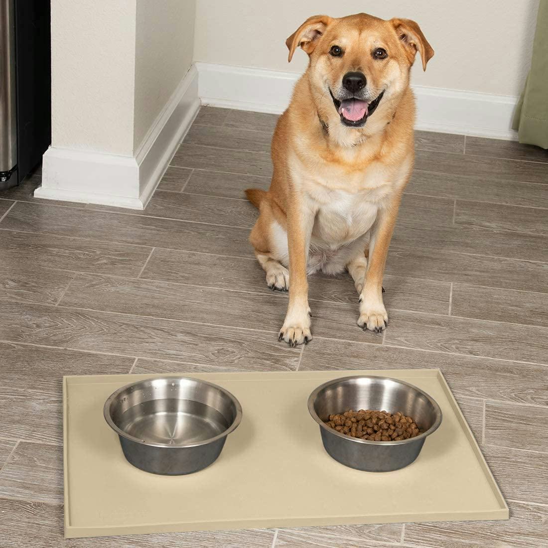 Leashboss Dog Bowl Splash Mat