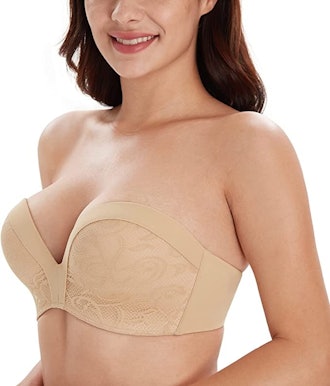 DotVol Women Hand Shape Custom Lift Strapless Bra