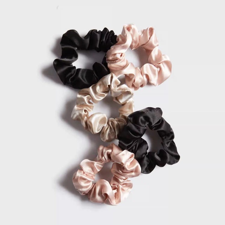 Kitsch Satin Scrunchies (5-Pack)