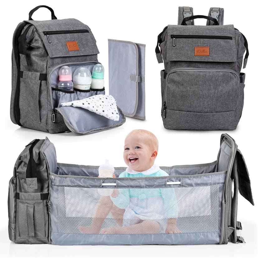 Pillani Baby Travel Diaper Bag With Changing Station