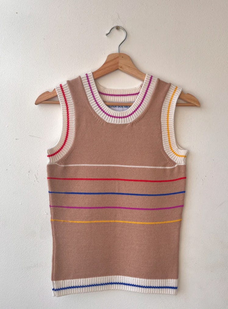 Accented Stripes and Trims Tank