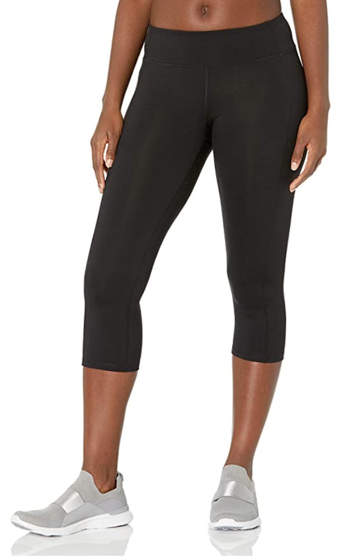 The best leggings for summer by Hanes come in an airy capri length
