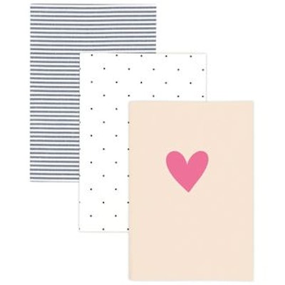 Cute notebooks in a smaller size are great for keeping lists and personal reminders in a backpack.