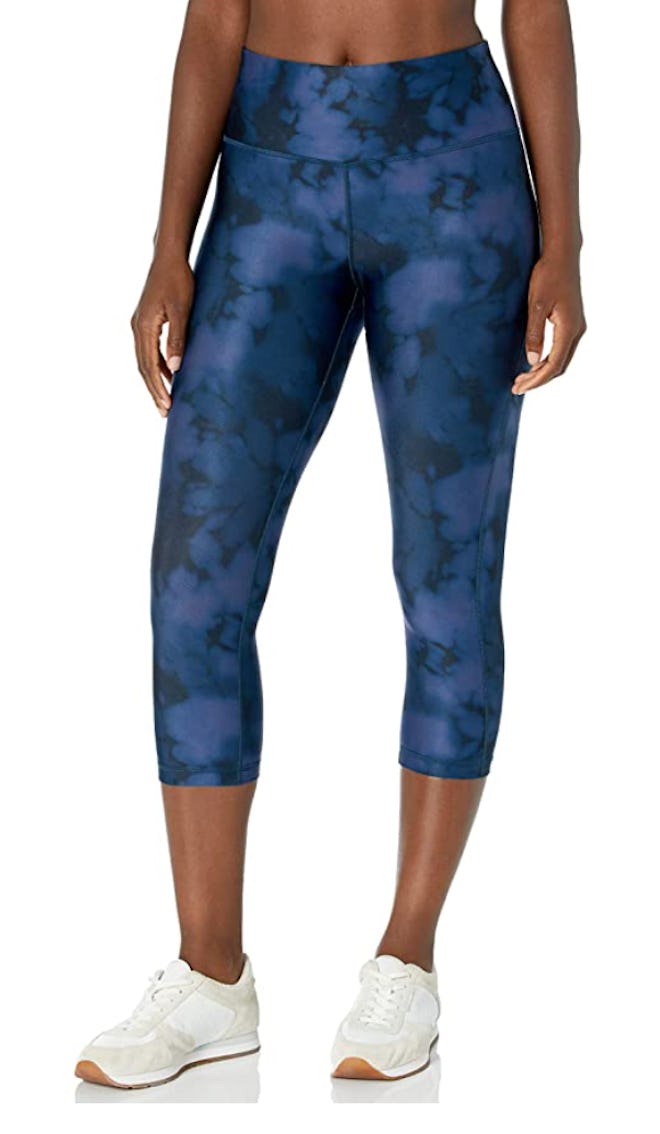 The best leggings for summer by Amazon Essentials are capri-length, mid-rise, and come in a fun tie-...