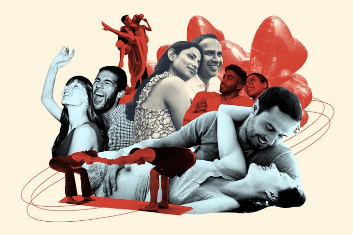 Collage of different couples