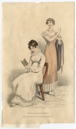 Fashion plate circa 1800-1819.