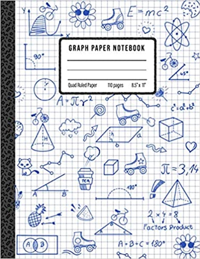 Cute notebooks for math may be the only way to make graphing more fun.