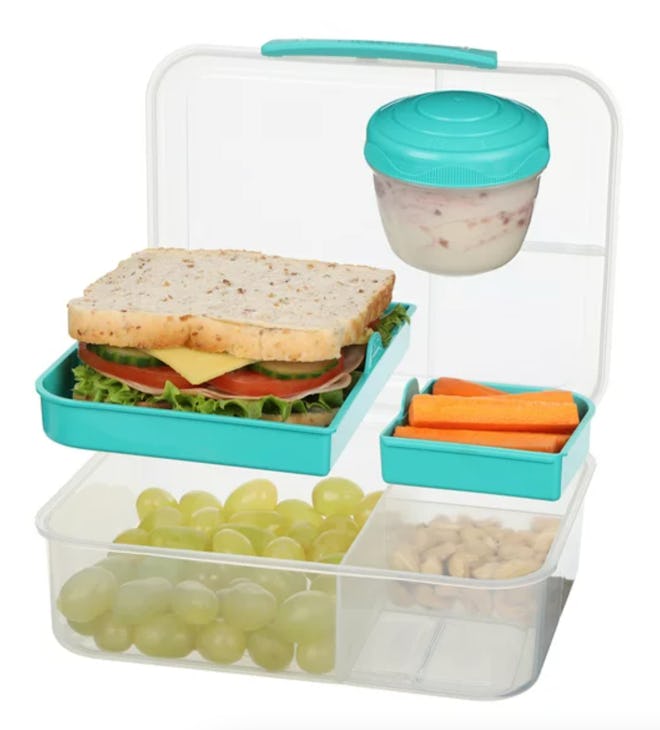 To Go Rectangular Bento Lunch + Yogurt Pot 1.65L