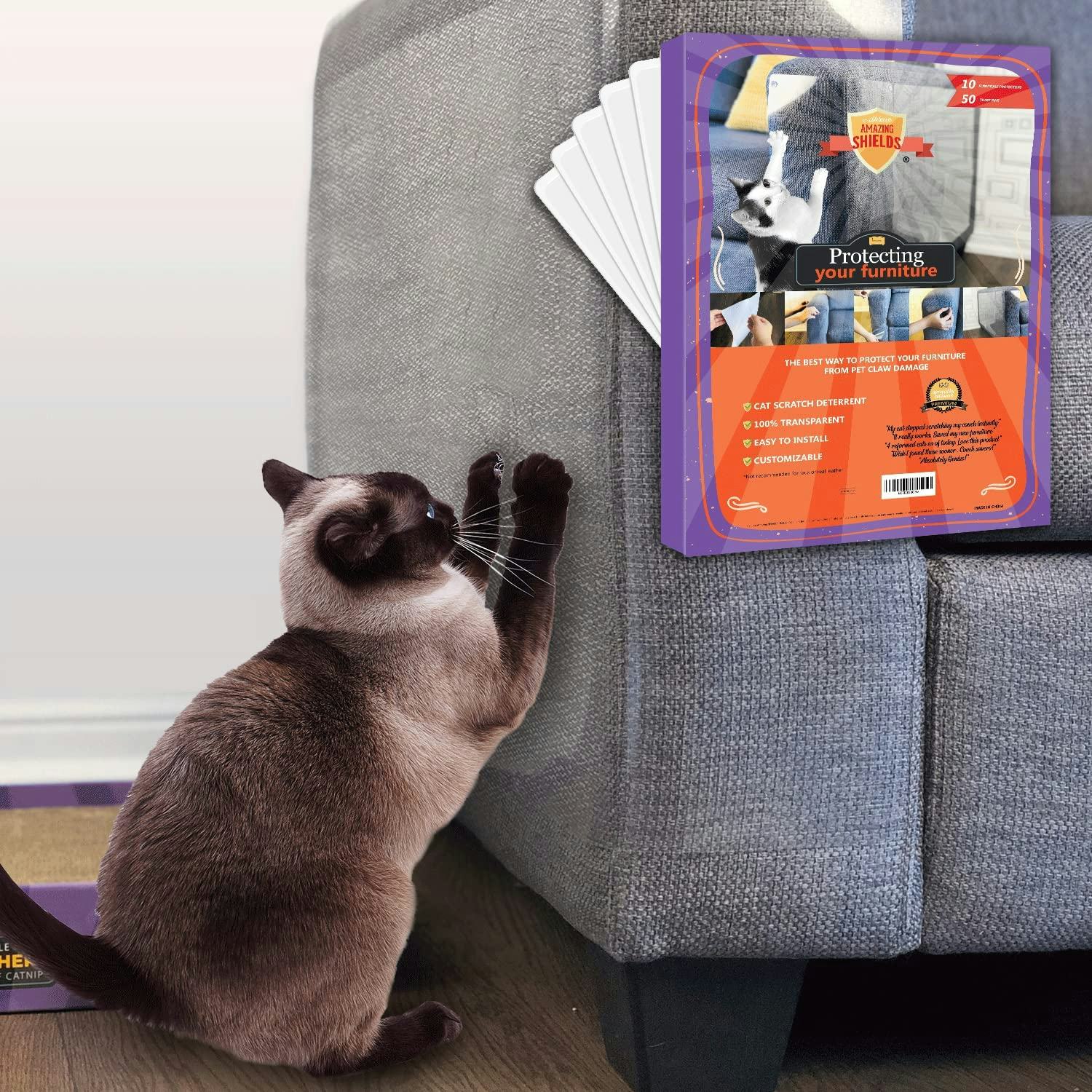 Stelucca Amazing Shields Cat Scratch Deterrent (6-Pack)