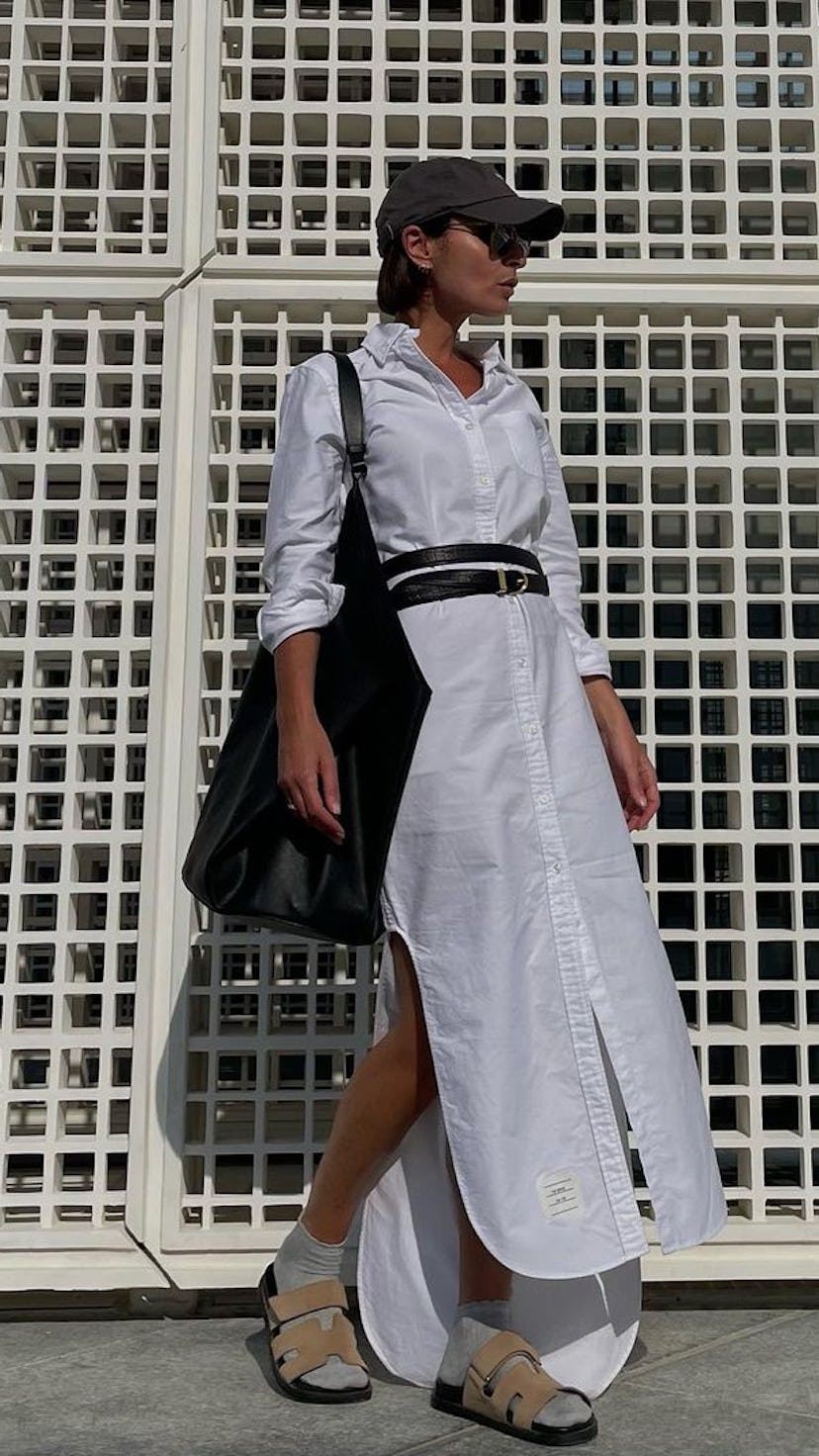 Géraldine Boublil oversized bag @erinoffduty