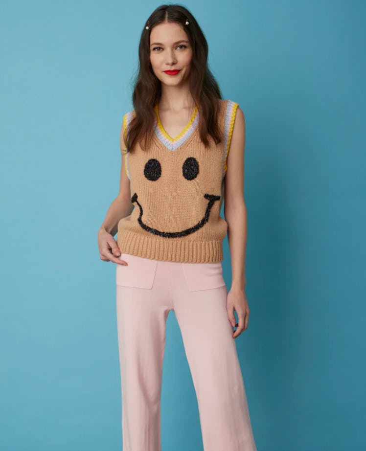 Camel Smiley Vest