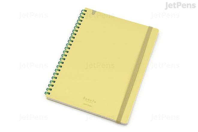 Pastel colored notebooks are super cute for keeping subjects separate.