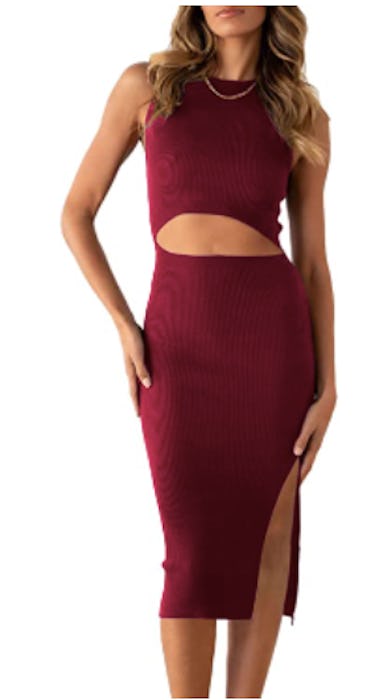 PRETTYGARDEN Midi Bodycon Dress