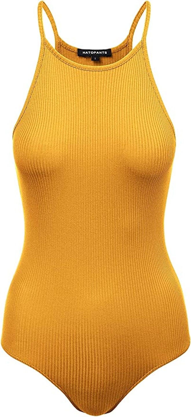 HATOPANTS Ribbed Cotton Bodysuit