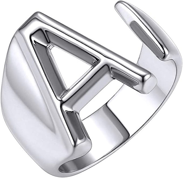 KeyStyle GoldChic Initial Ring