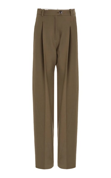 Peter Do Pleated Wide-Leg Pants