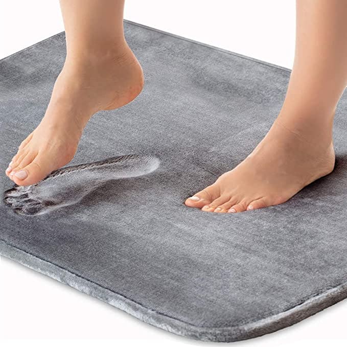 Gorilla Grip Thick Memory Foam Bath Rug