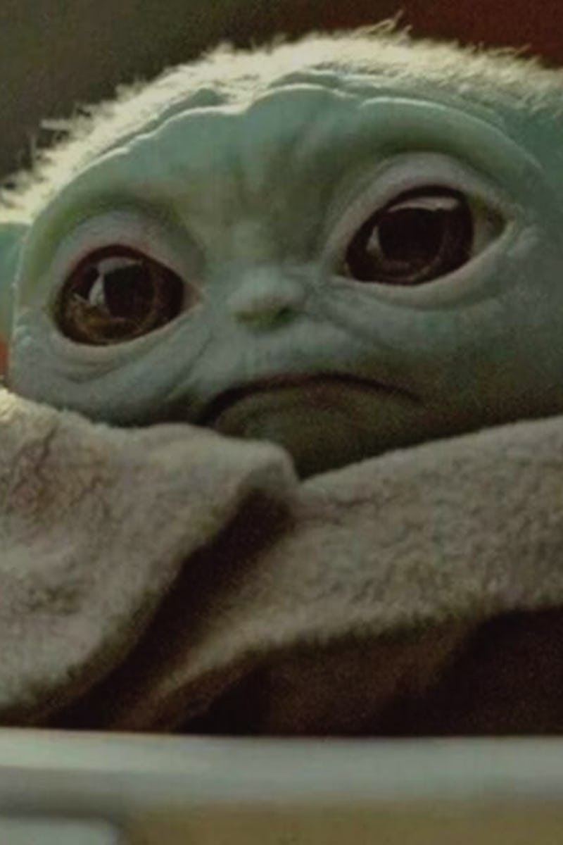 Grogu from the Mandalorian
