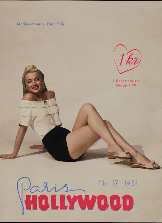 Magazine Cover Recreation of Marilyn Monroe
