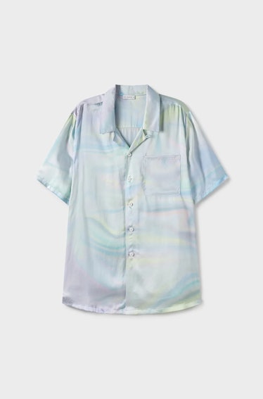 Silk Laundry Camp Shirt