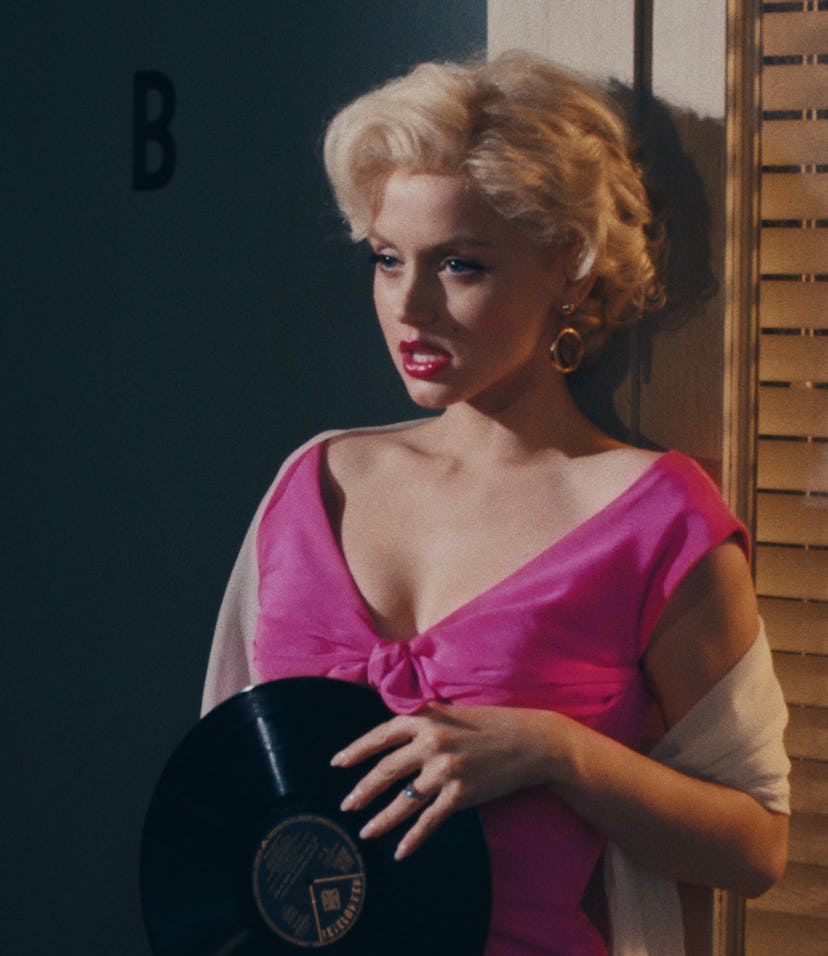 Ana de Armas as Marilyn Monroe in Blonde