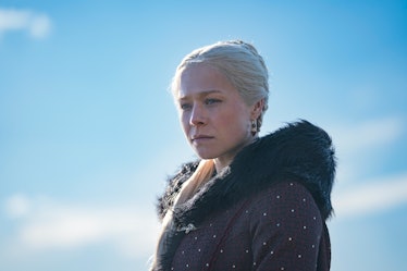 Emma D’Arcy as the older version of Princess Rhaenyra Targaryen in HBO’s House of the Dragon