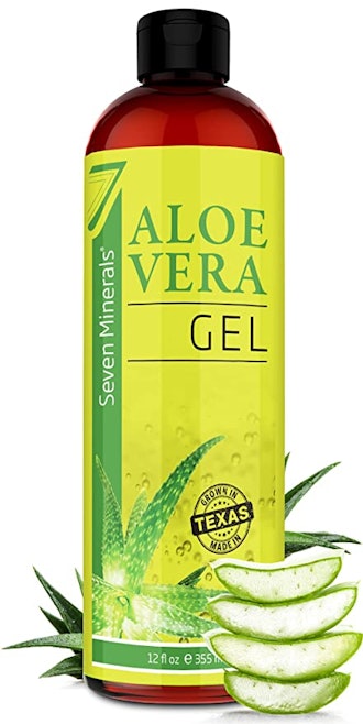 Dermatologists recommend aloe vera gel for treating sunburns, and this one is a best-seller on Amazo...
