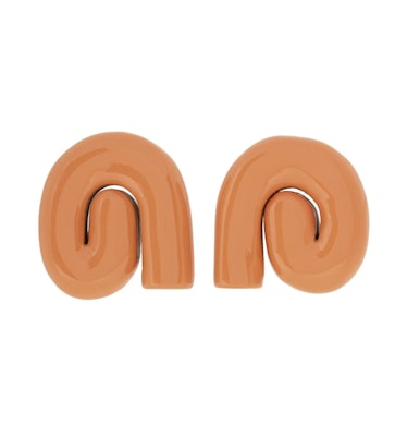 Orange Nimbus Earrings