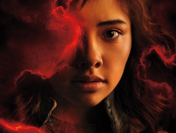 Xochitl Gomez on the poster of "Doctor Strange in the Multiverse of Madness" movie