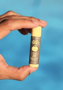 Don&rsquo;t forget about protecting your lip from the sun with this sunscreen lip balm.