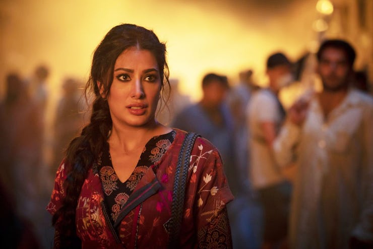 Mehwish Hayat as Aisha in the show 'Ms. Marvel'