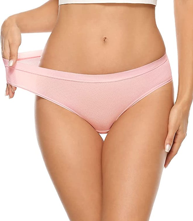 Xibing Breathable Mesh Bikini Panties (10-Pack)