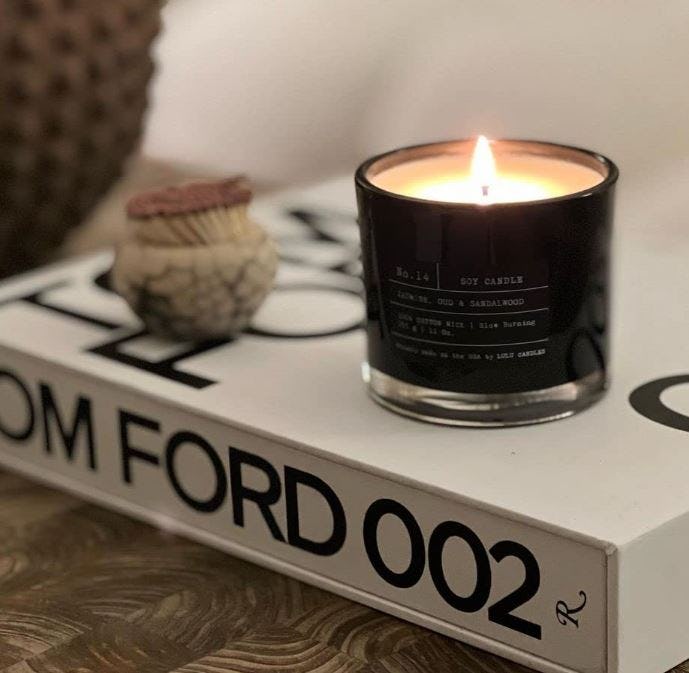 Lulu Candles Jasmine, Oud &amp; Sandalwood