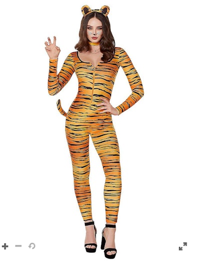 Adult Tiger Catsuit Costume